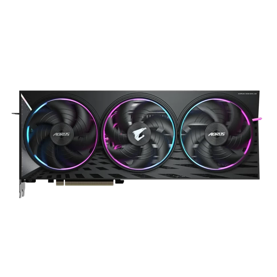 Видеокарта Gigabyte (GV-R9070XTAORUS E-16GD) Radeon RX 9070 XT 16GB AORUS E