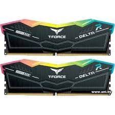 Оперативная память 32 Gb 6400 MHz Team Group T-FORCE DELTA RGB Black (FF3D532G6400HC32ADC01)