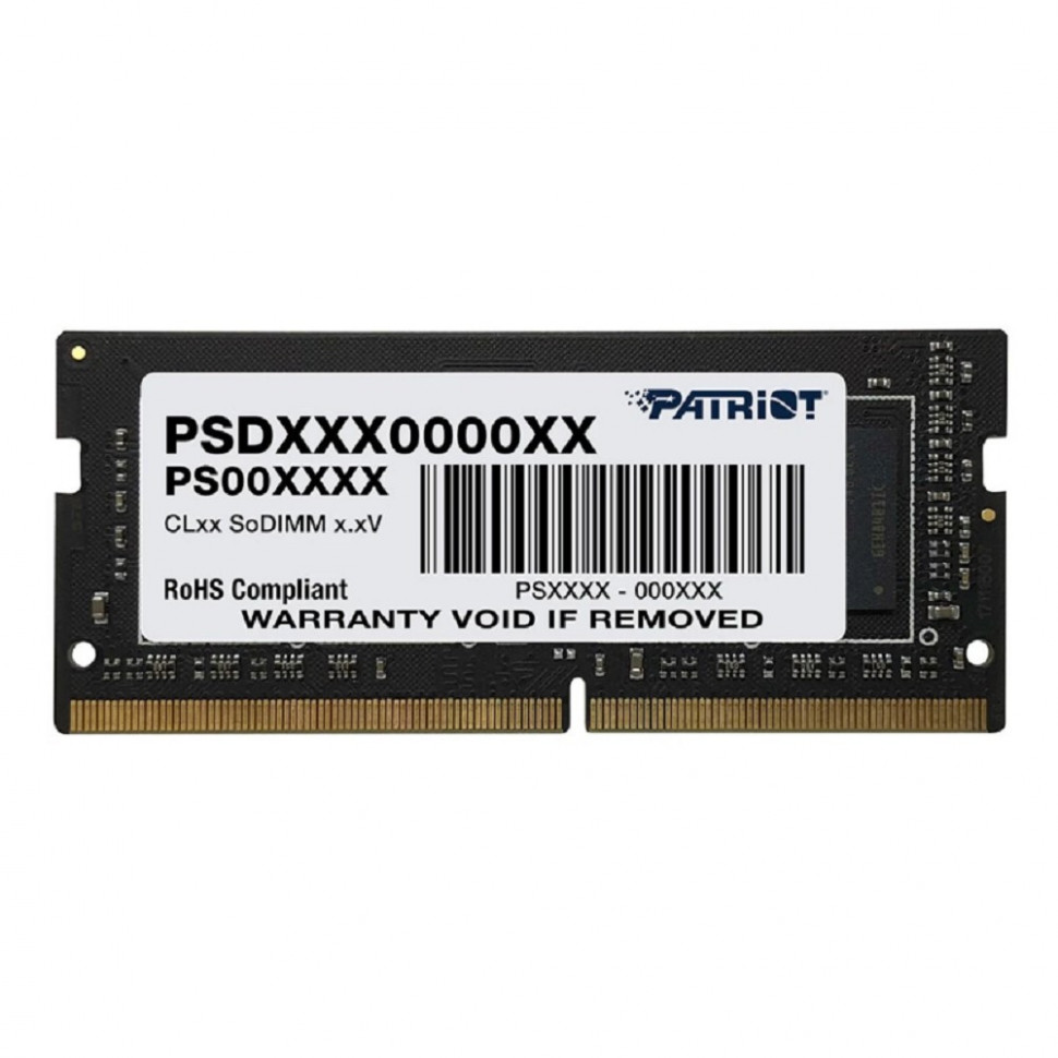 Оперативная память 8 Gb 2666 MHz PATRIOT (PSD48G26662S)