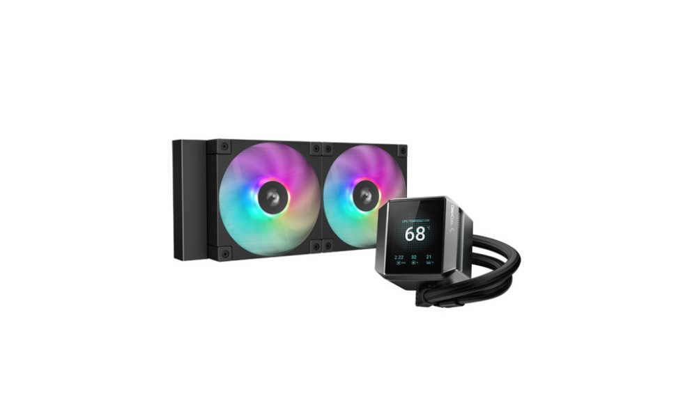 Система жидкостного охлаждения для процессора Deepcool MYSTIQUE 240 ARGB Black (R-LX550-BKADSNC-G-1)