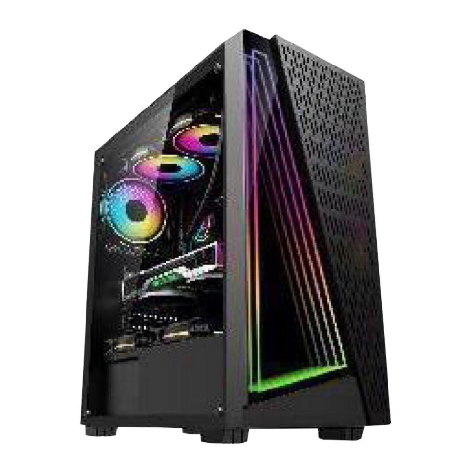 Компьютерный корпус ALSEYE TG ARGB Black (X3-B)