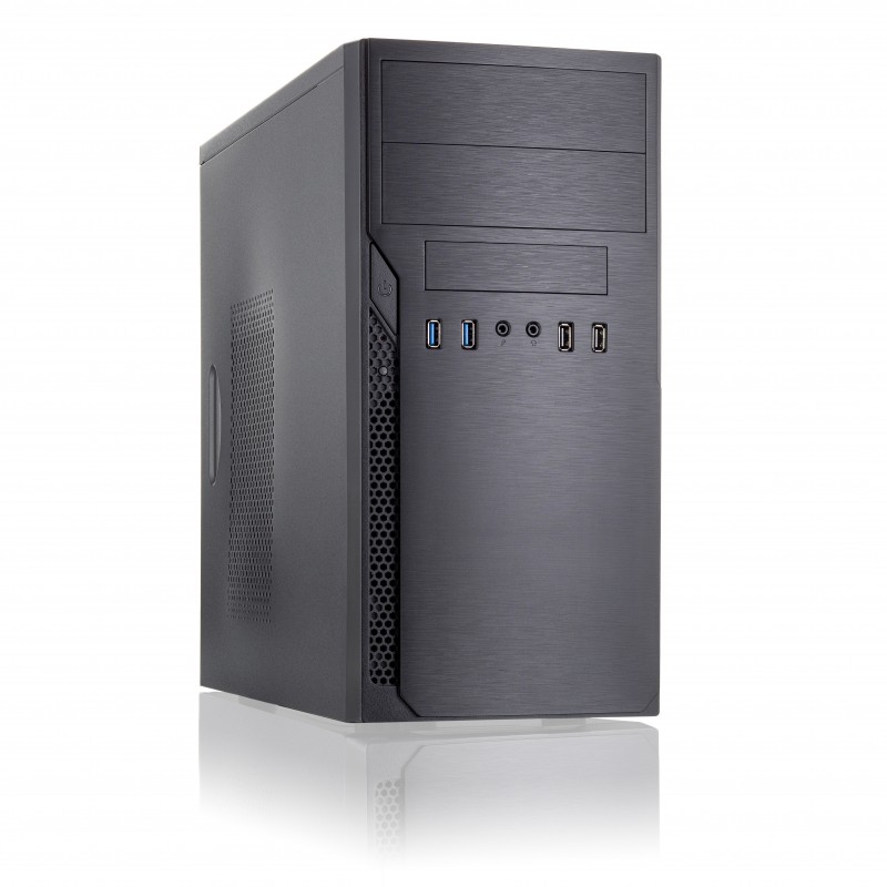 Компьютерный корпус Foxline Black (FL–628-FZ450R-U32) 450W